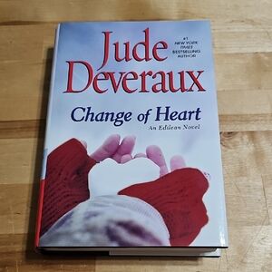 3 for $10 ❤️ Change of Heart by Jude Deveraux Edilean Novel Hardcover